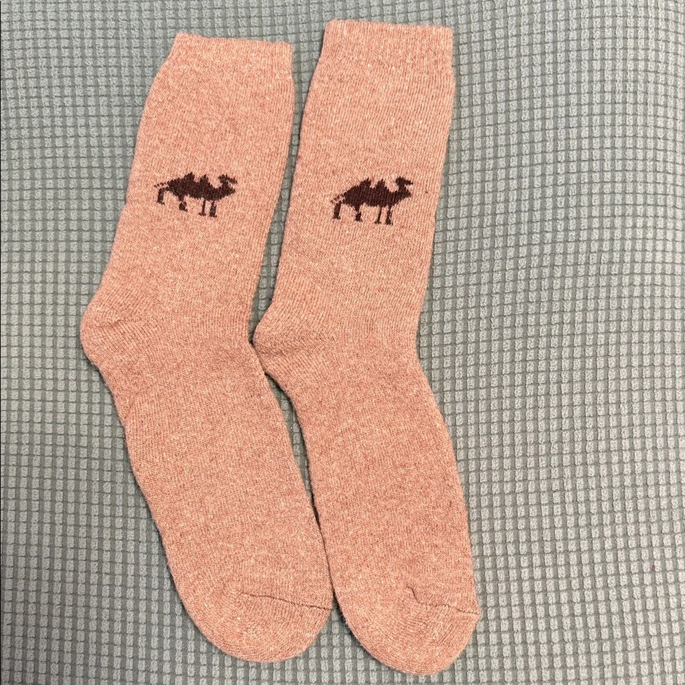 Camel Design Termo Socks New 85% Camel Wool Size M-L